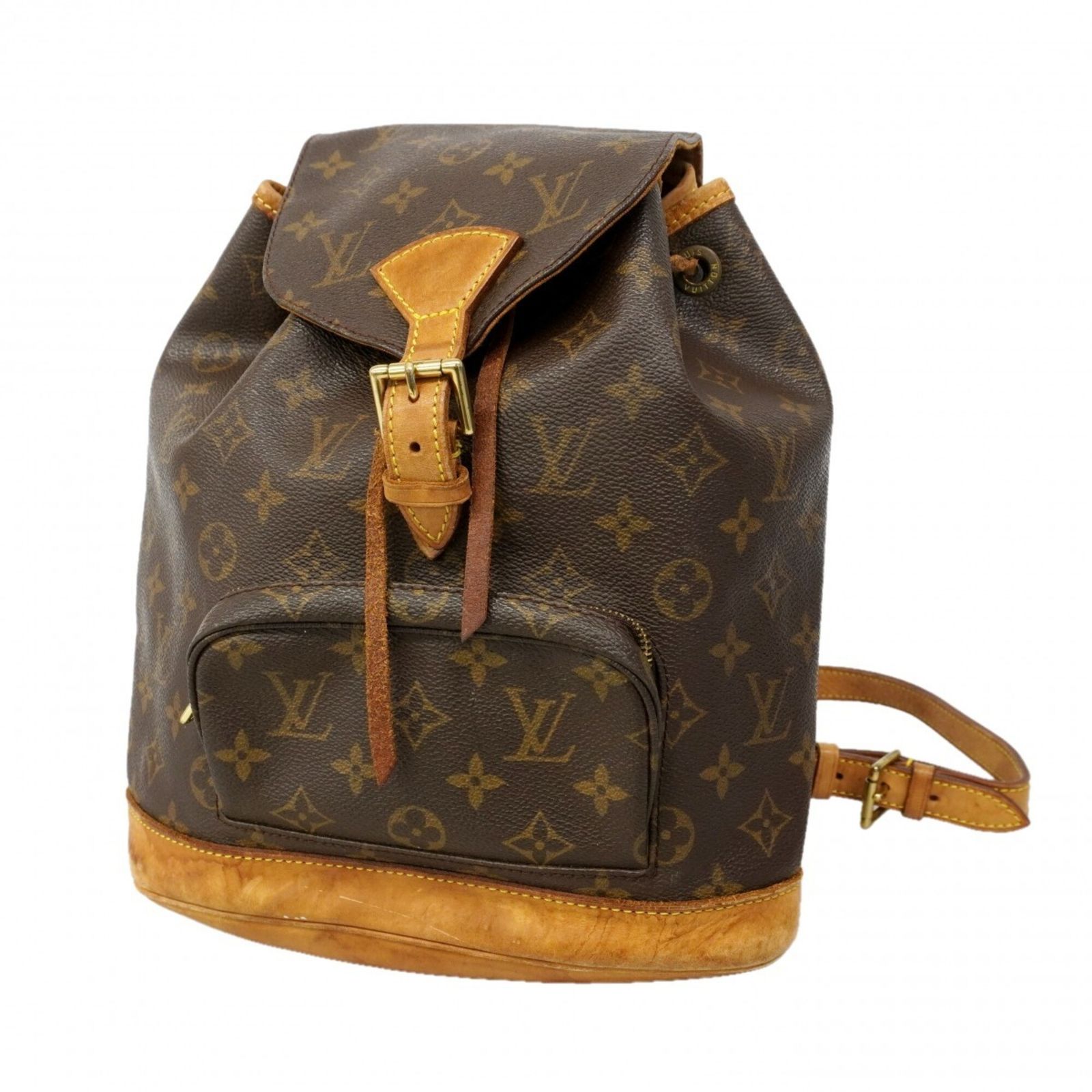 ルイ・ヴィトン(Louis Vuitton) ルイ・ヴィトン リュック・デイパック モノグラム モンスリMM ブラウンレディース P3264268