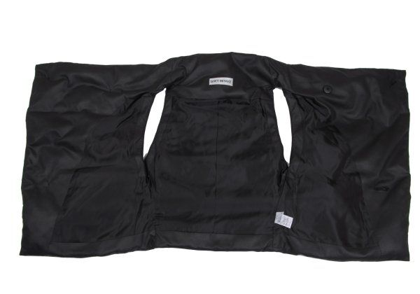 イッセイミヤケISSEY MIYAKE シンセティックレザードレープダウン