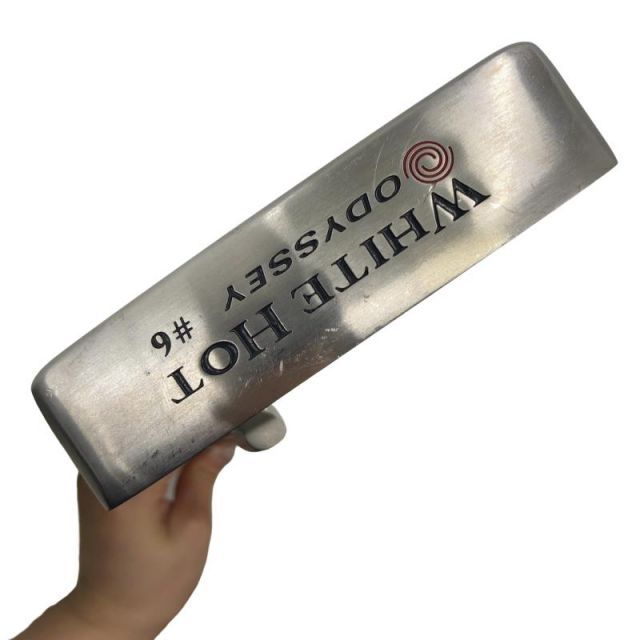 【中古】 オデッセイ WHITE HOT #6 33インチ パター PT スチール (フレックスその他) メンズ 男性用 右利き 右用 Cランク ゴルフクラブ