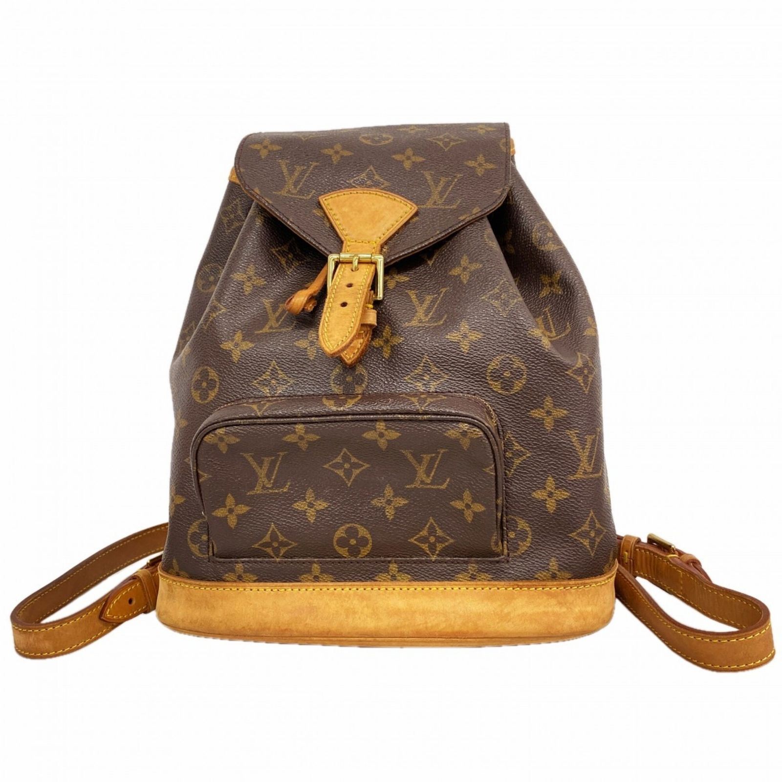 ルイ・ヴィトン(Louis Vuitton) ルイ・ヴィトン リュック・デイパック モノグラム モンスリMM M51136 ブラウンレディース P3293995