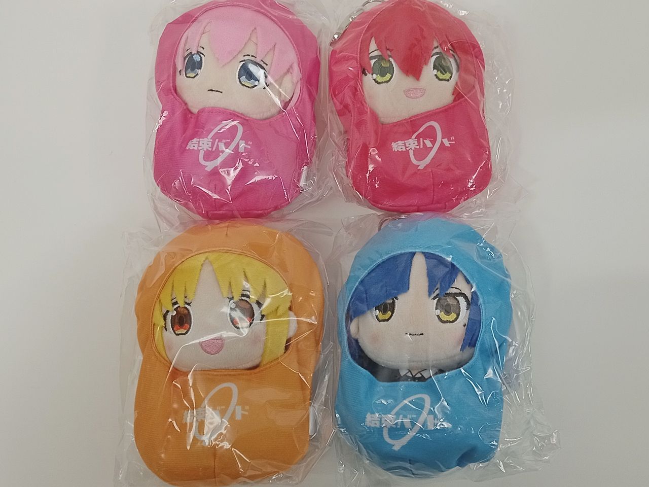 ぼっち・ざ・ろっく！ てのりぬい 後藤ひとり 喜多郁代 山田リョウ 伊地知虹夏 結束バンドおでかけケース付き 4点セット 未開封品 [MB-7984]