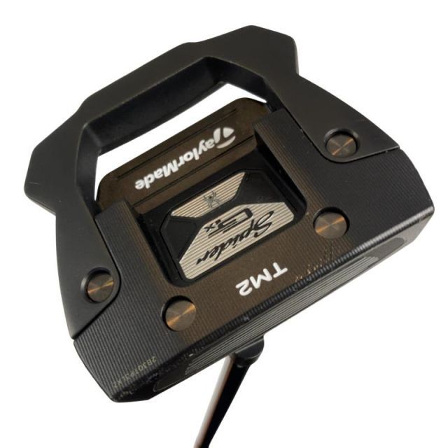 【中古】 テーラーメイド Spider GTx TRUSS BLACK TM2 34インチ パター PT スチール (フレックスその他) メンズ 男性用 右利き 右用 Cランク ゴルフクラブ