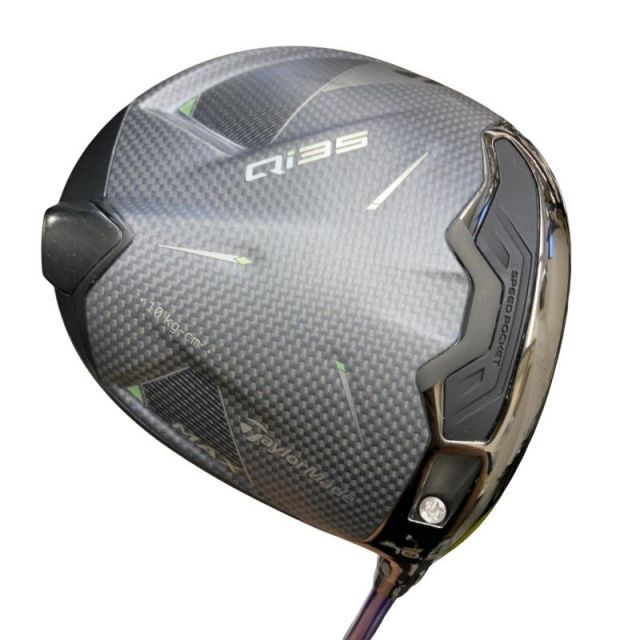 【中古】 テーラーメイド Qi35 MAX 10.5° ドライバー DR リシャフト (フレックスその他) メンズ 男性用 右利き 右用 Cランク ゴルフクラブ