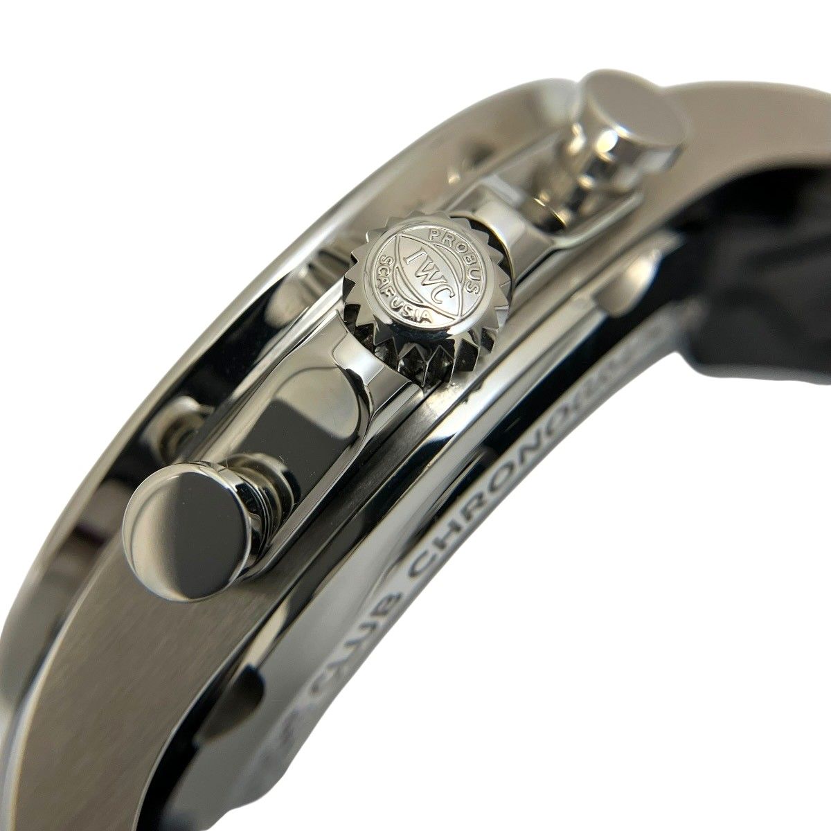 アイダブリューシー シャフハウゼン IWC SCHAFFHAUSEN ヨットクラブ ポルトギーゼ 腕時計 総重量約120.6g SS ラバー 自動巻き ブラック文字盤 IW390503 メンズ