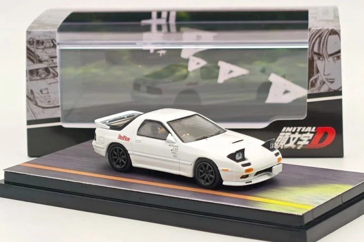 ホビージャパン 1/64 マツダ RX-7 FC3S イニシャルD 須藤京一 VS 高橋涼介 HOBBY JAPAN 1:64 MAZDA RX-7 FC3S InitialD HJ643043D