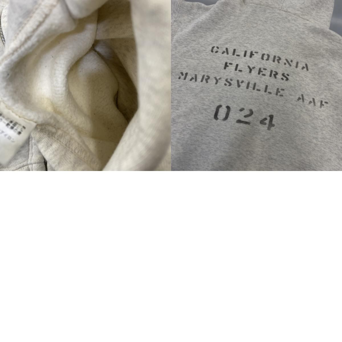 【現状渡し品】 BUZZ RICKSON'S バズリクソンズ U.S.ARMY ZIP HOODIE ユーエスアーミー ジップ フーディー トップス 長袖 【145-260728-cs-09-izu】
