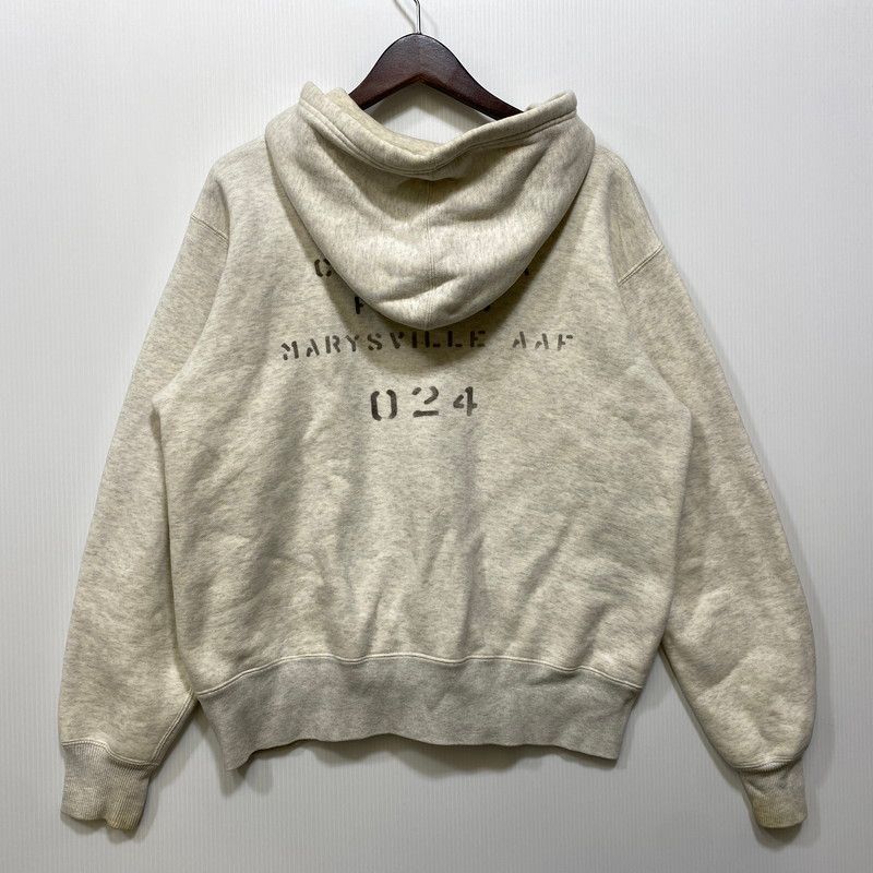 【現状渡し品】 BUZZ RICKSON'S バズリクソンズ U.S.ARMY ZIP HOODIE ユーエスアーミー ジップ フーディー トップス 長袖 【145-260728-cs-09-izu】