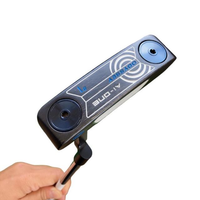 【中古】 オデッセイ Ai-ONE #1 34インチ パター PT STROKE LAB 90 スチール (フレックスその他) メンズ 男性用 右利き 右用 Cランク ゴルフクラブ