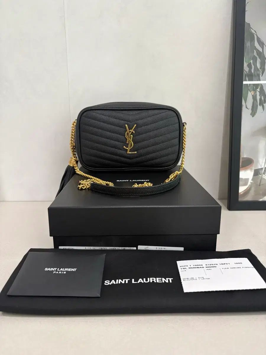 Saint Laurent サンローラン ル カメラバッグ ミニ ブラック ゴールド 金具 85,605円