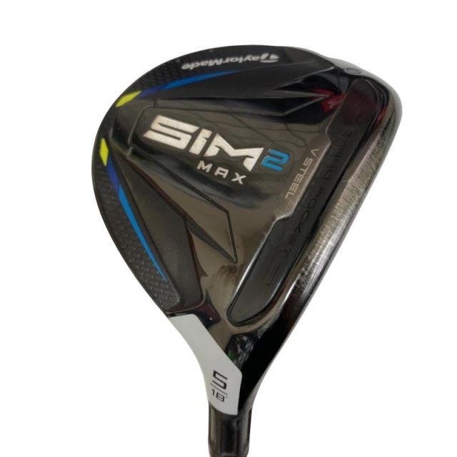 【中古】 テーラーメイド SIM2 MAX 5W フェアウェイウッド FW リシャフト (フレックスその他) メンズ 男性用 右利き 右用 Cランク ゴルフクラブ