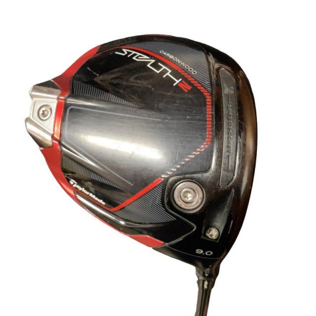【中古】 テーラーメイド STEALTH2 9° ドライバー DR TENSEI RED TM50(STEALTH DR) (フレックスS) メンズ 男性用 右利き 右用 Cランク ゴルフクラブ