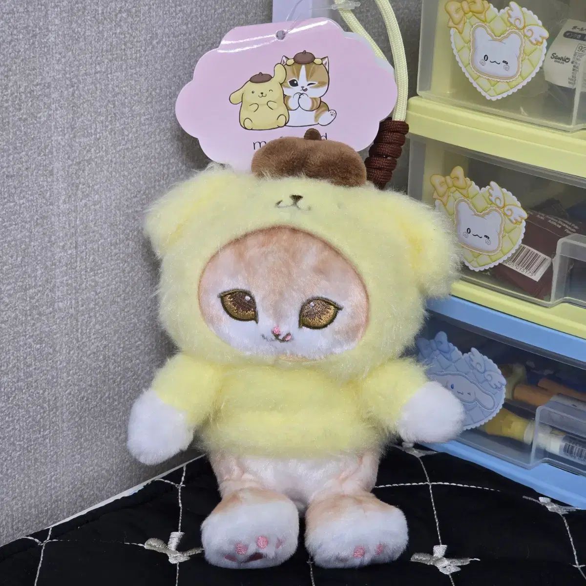 Peluche Mope Sand x Pompompurin