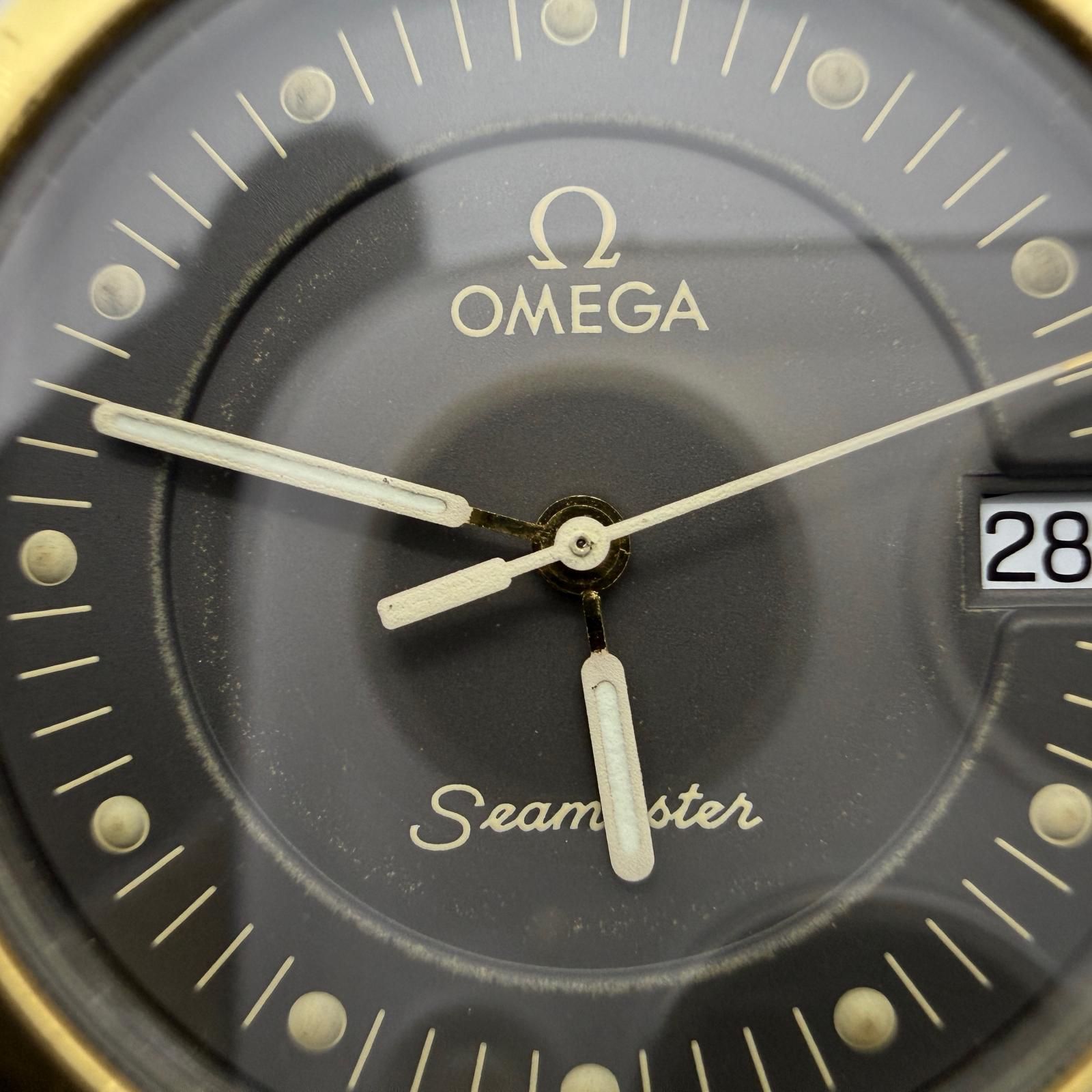 OMEGA オメガ シーマスター ポラリス 53467986 グレー QZ ユニセックス