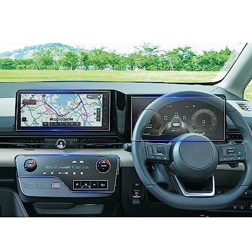 ruiya 【3点セット】 新型 日産 セレナ c28 e-powerフィルム 保護フィルム 専用 12.3インチ かーナビ+メーター+エアコンパネル フィルム 保護フィルム 日産セレナc28 c28 セレナ アクセサリー パーツ 極薄 高感 8e475511