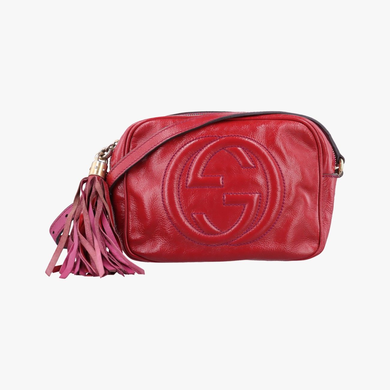 グッチGucciソーホー レッド パテント 308364 G015420875