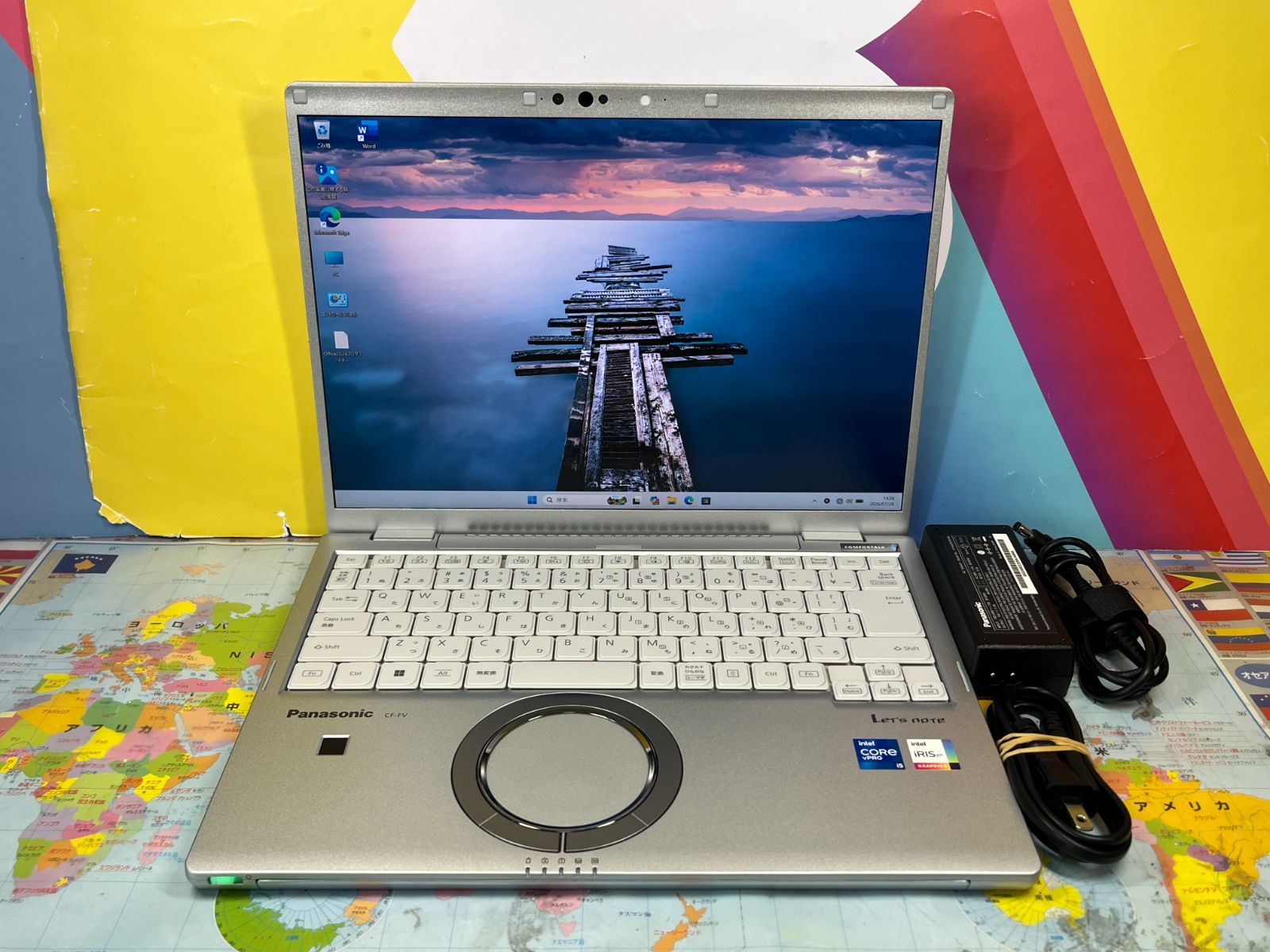 極美品 16GB・512GB CF-FV1 レッツノート 14.0型 QHD