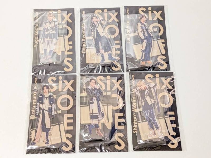 新品未開封 SixTONES アクリルスタンド アクスタ Fest 2022 全種 6点