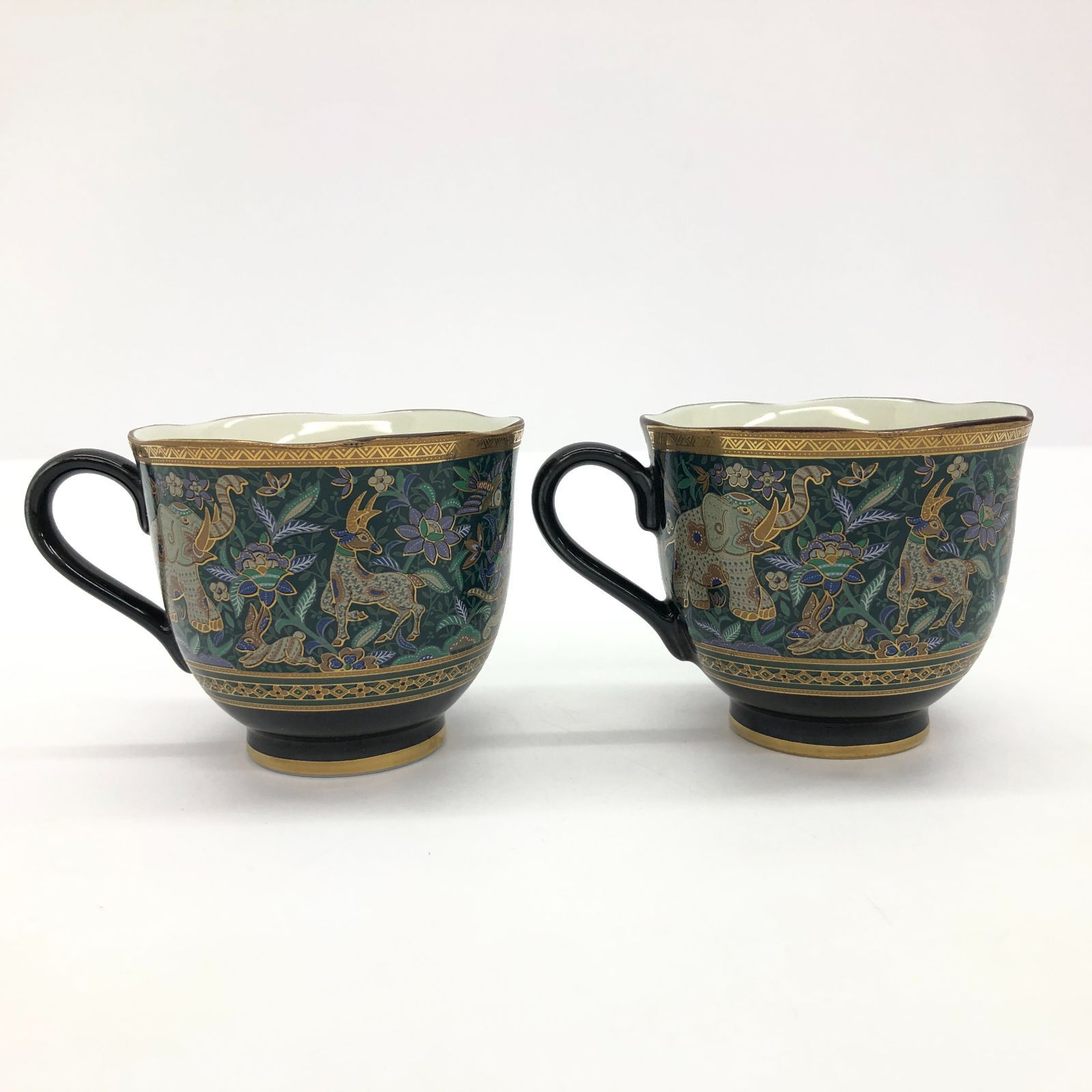 美濃焼 Eclectique kaikai エクレクティック カイカイ 象更紗 碗皿