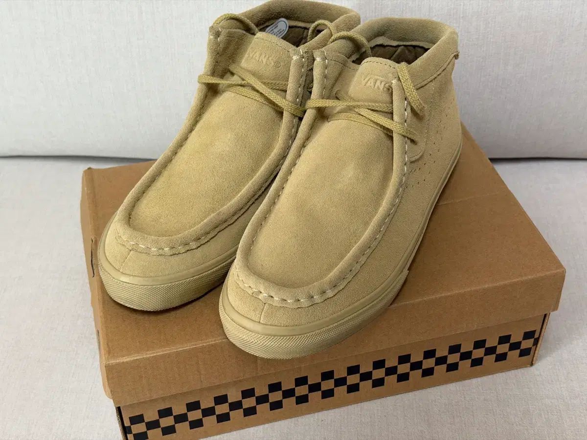 VANS カーバー ハイ サンド ベージュ 270