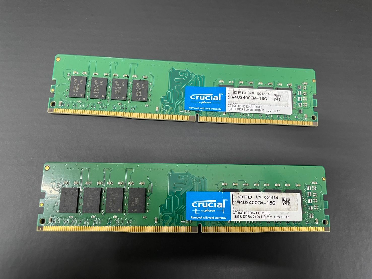 Crucial DDR4 32GB (16GBx2) 中古 - メルカリ