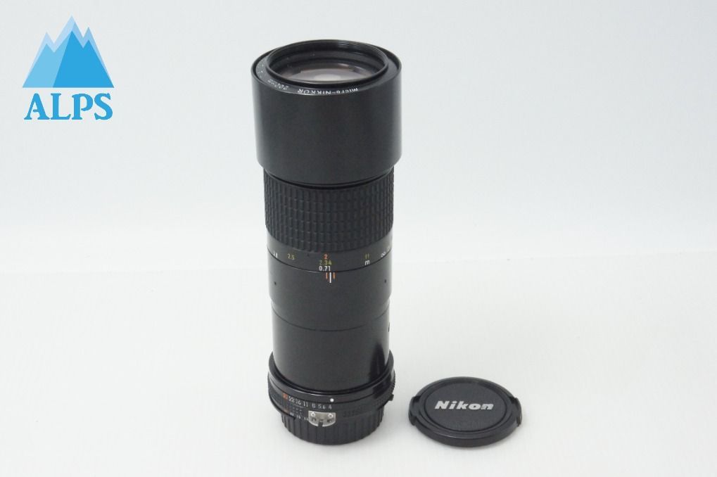 美品 Nikon ニコン Ai-S Micro Nikkor 200mm F4 IF MF 単焦点レンズ 260714ae 16,265円