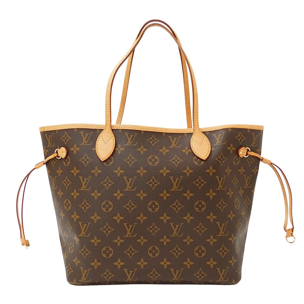 ルイ・ヴィトン LOUIS VUITTON バッグ レディース ブランド トートバッグ モノグラムキャンバス ネヴァーフルMM スリーズ レッド ブラウン M46987 手さげ おしゃれ 大きめ 通勤 おでかけ 大人 【中古】