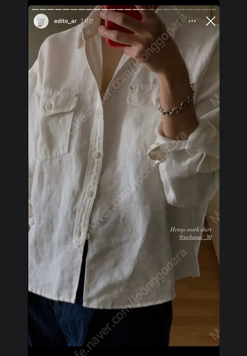 Urbanic30 アーバニック30 hemp work shirt 27,421円
