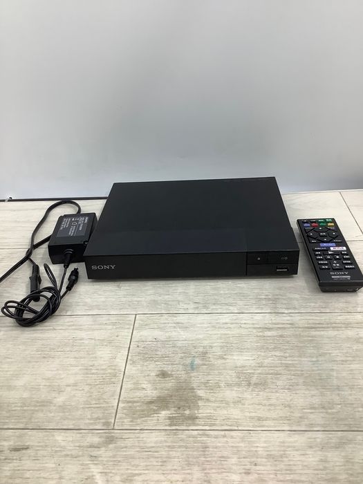 H2 SONY BDP-S1500 Blu-ray DISC DVD PLAYER 23年製 本体 リモコン付 通電確認済 動作未確認 現状品
