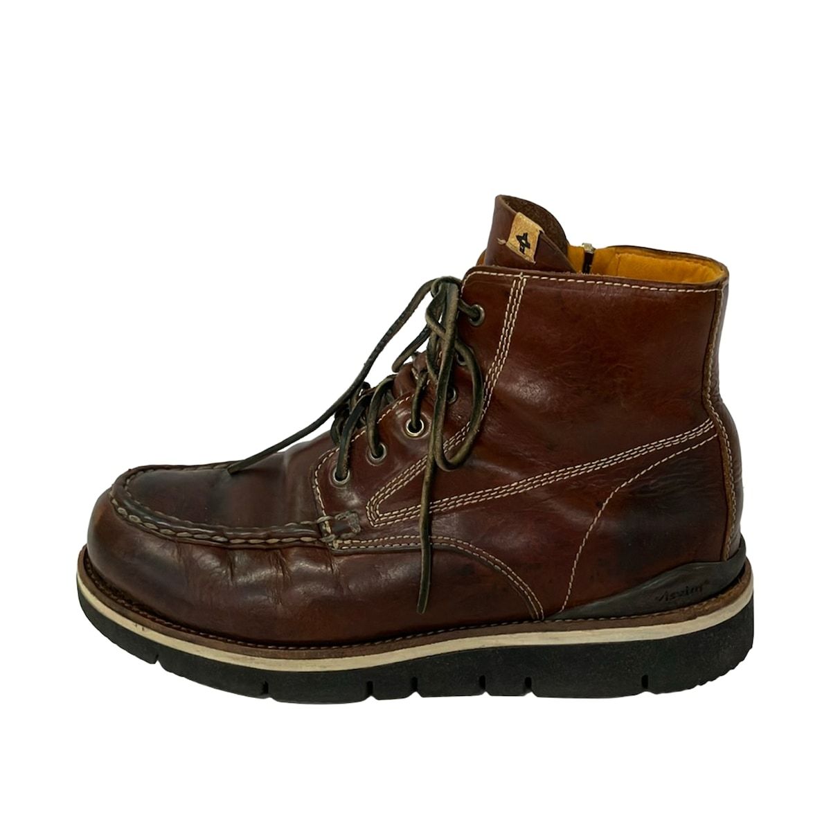 VISVIM(ビズビム) シューズ メンズ - ダークブラウン レザー