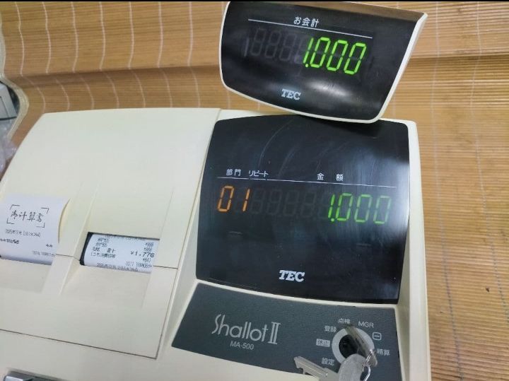 テックレジスター MA-500 ツインプリンター 人気機種 911707 - メルカリ