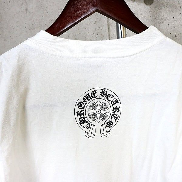 クロムハーツ USA製 OLD ヴァインダガー ホースシュー Tシャツ M CHROME HEARTS 銀座店 クロムハーツ オールド ヴィンテージダガー