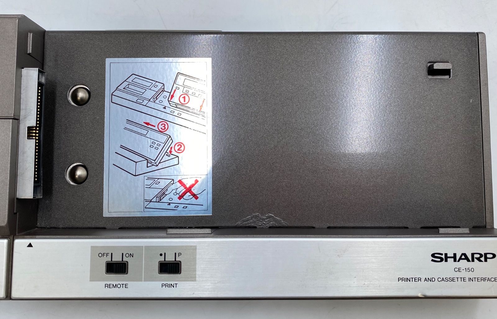 SHARP シャープ ポケットコンピュータ PC-1501 専用プリンタ CE-150
