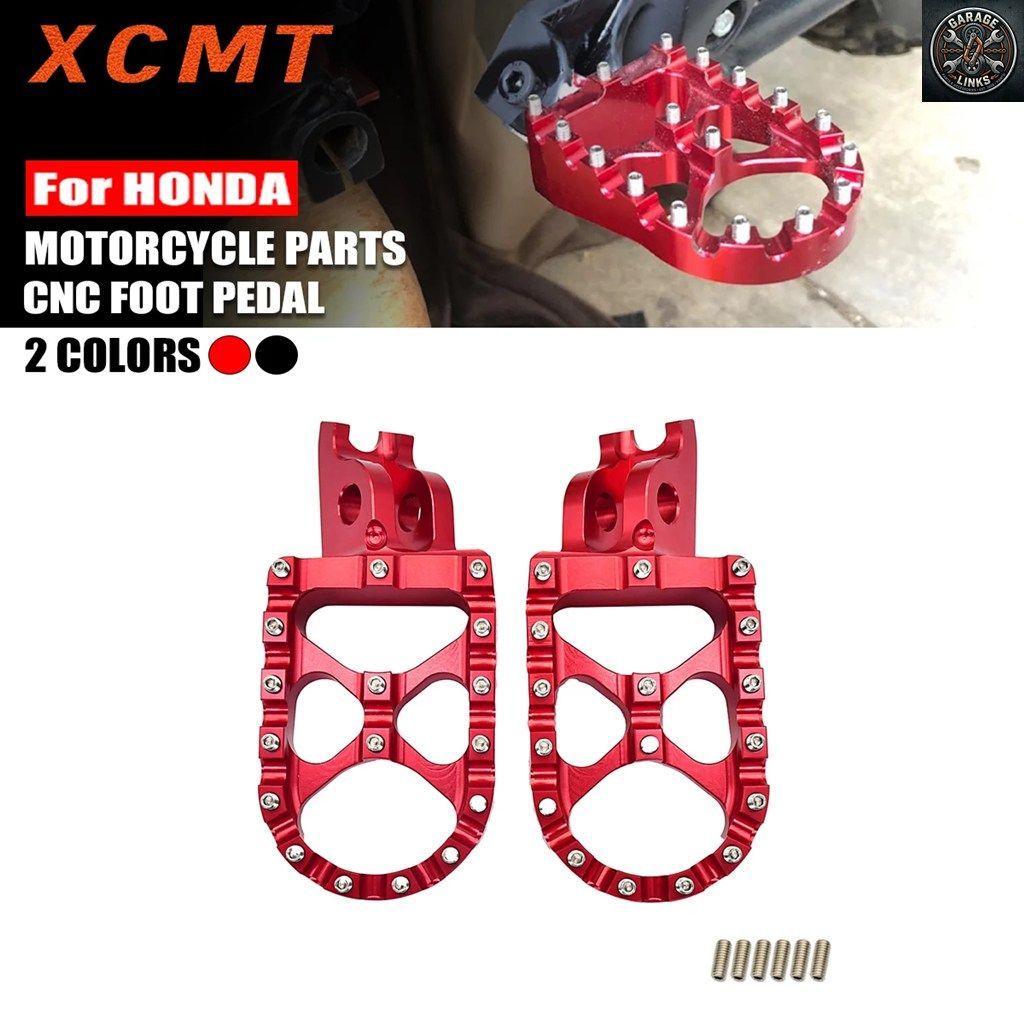 ホンダ CR125 CR250 CRF150R CRF250R CRF450R CRF250RX CRF450RX CRF250X CRF250L CRF450L 用モーターサイクル用フットペダル 鍛造パーツ