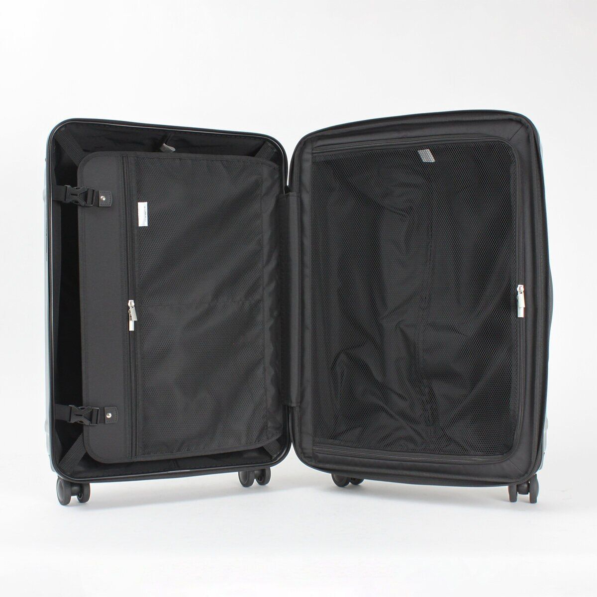 ACE エース イグザクト ヘアライン柄 スーツケース 55-68L ネイビー
