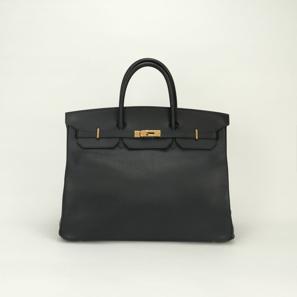 エルメス HERMES バーキン40 バーキン 40 バッグ トートバッグ アルデンヌ ノワール Noir ブラック Black 黒 ゴールド金具 ハンドバッグ