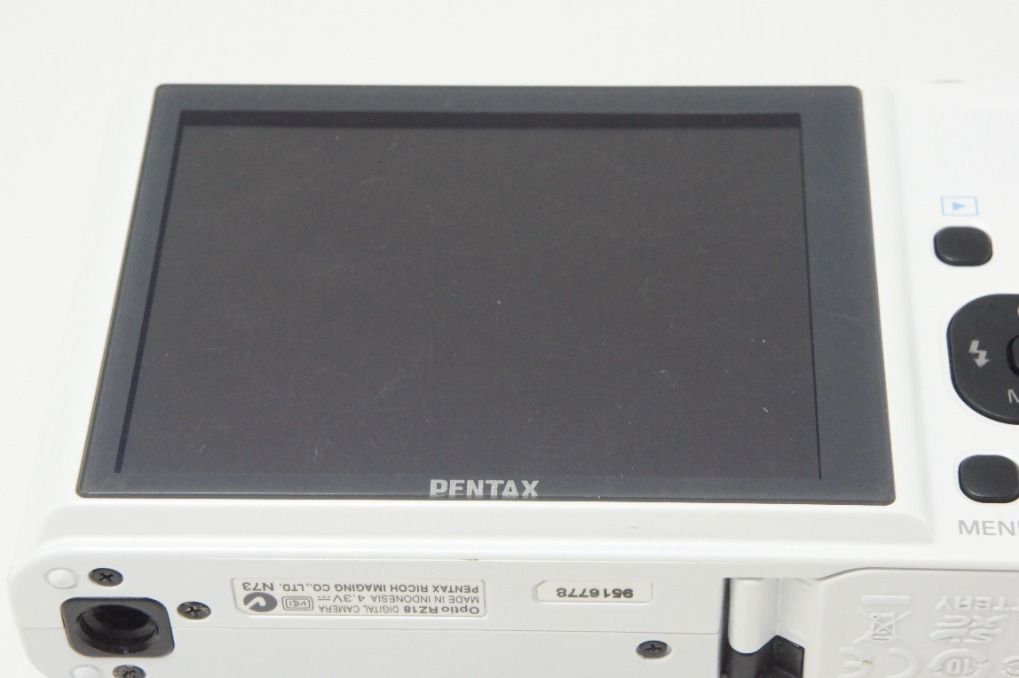 PENTAX ペンタックス Optio RZ18 コンパクトデジタルカメラ ホワイト