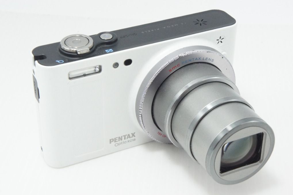 PENTAX ペンタックス Optio RZ18 コンパクトデジタルカメラ ホワイト
