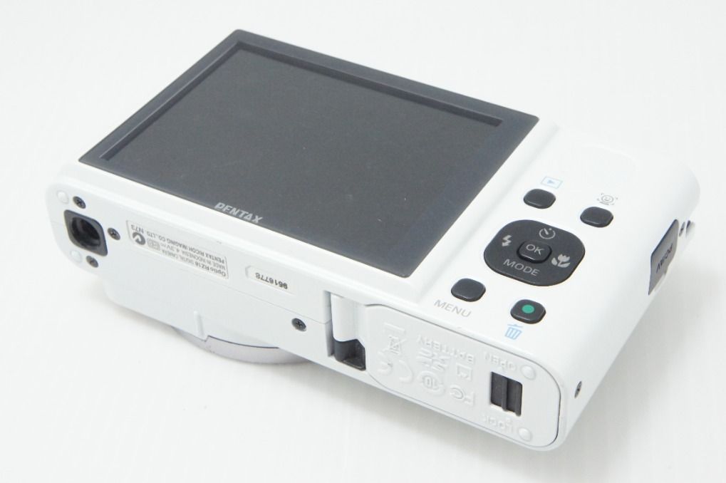 PENTAX ペンタックス Optio RZ18 コンパクトデジタルカメラ ホワイト