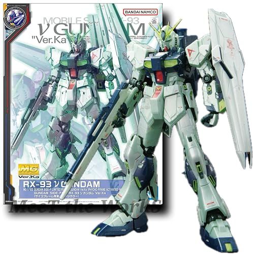 ms【MG】 1/100 SIDE-F限定 RX-93 ν Ver.Ka (サイコフレーム発動イメージカラー) 機動戦士 逆襲のシャア 福岡限定 ららぽーと福岡限定 プラモデル