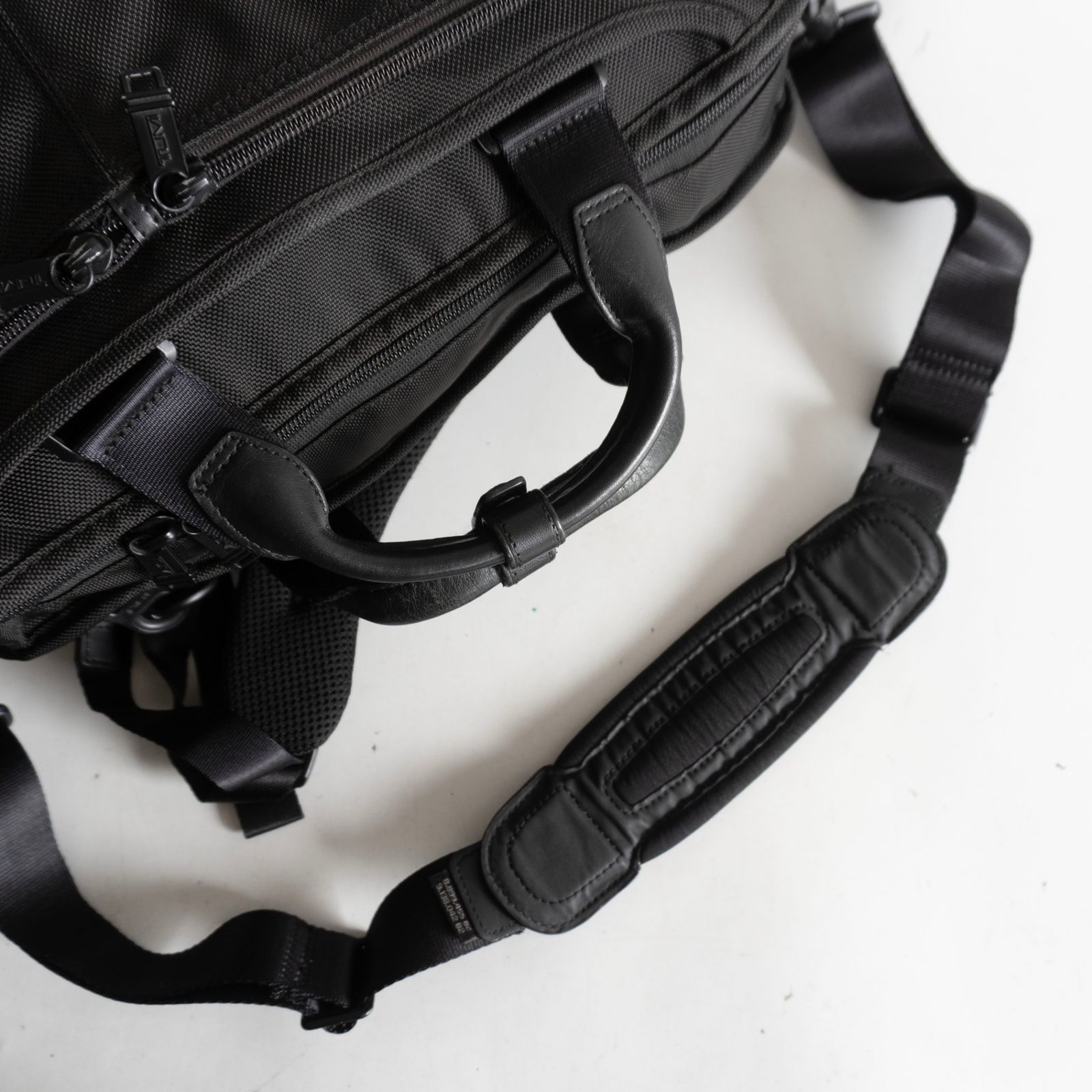 美品】TUMI【ALPHA3 3WAY ビジネスバッグ】リュック ブラック トゥミ