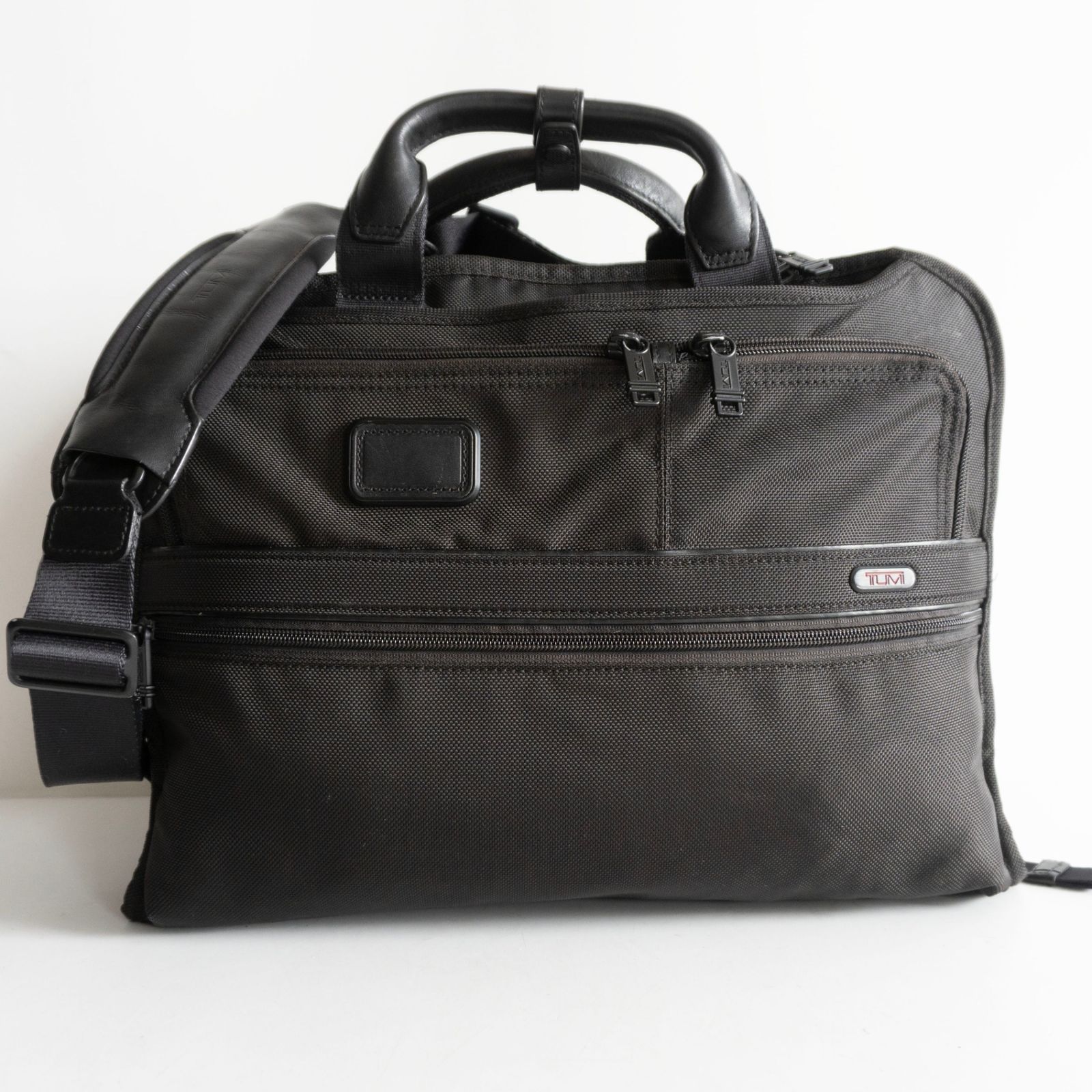 TUMI ブラック ビジネスバッグ 3WAY 美品】TUMI【ALPHA3 3WAY ビジネスバッグ】リュック ブラック トゥミ