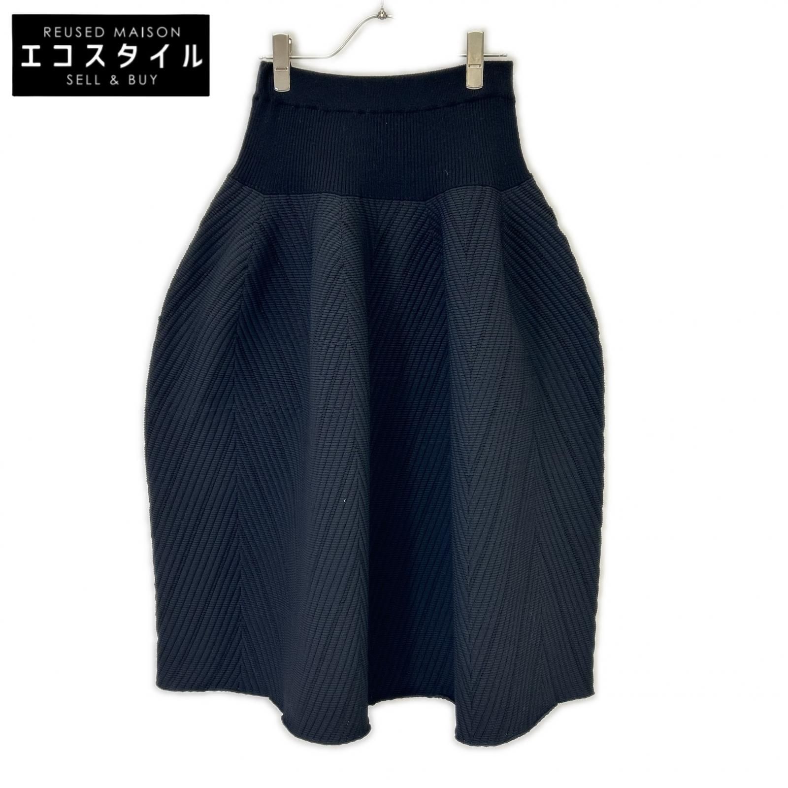 CFCL　シーエフシーエル　CF010KG155JP00 ブラック ウール混 POTTERY HERRINGBONE SKIRT/ポッテリーヘリンボーンスカート　0 28,171円