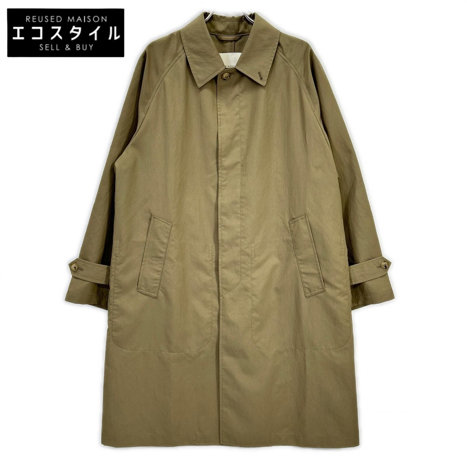 MACKINTOSH　マッキントッシュ　GMH-1048 23SS ベージュ BELFORD ステンカラーコート/バルマカーンコート　38