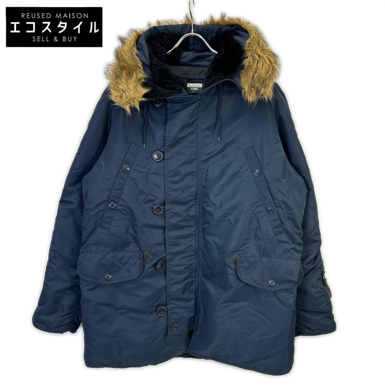 PaulSmithJEANS ポールスミスジーンズ ネイビー ナイロン N-3B モッズ