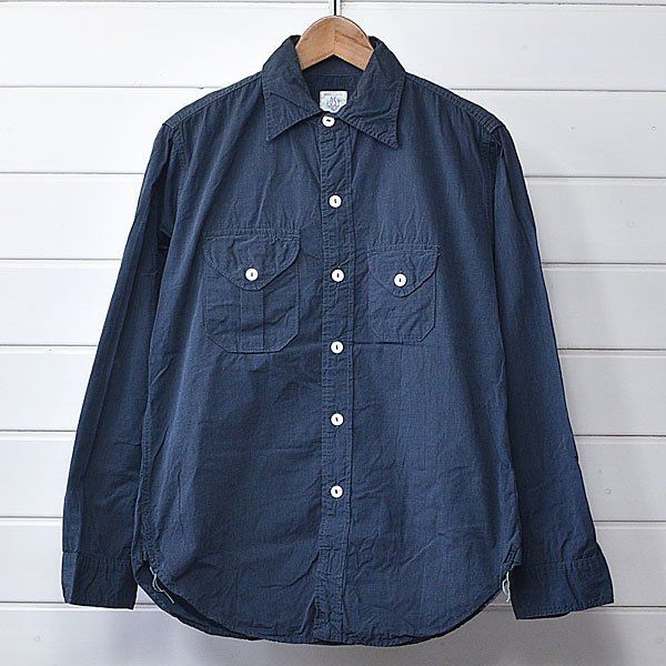 POST O'ALLS ポストオーバーオールズ クルーザー シャツ POST OVERALLS cruzer shirt S｜25g2151