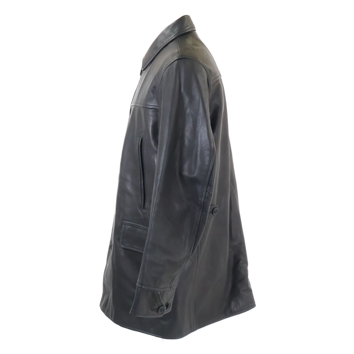 A VONTEGE アボンタージ RD-0106-24AW LEATHER CAR COAT レザー カー M A VONTEGE アボンタージ RD-0106-24AW LEATHER CAR COAT レザー カー M