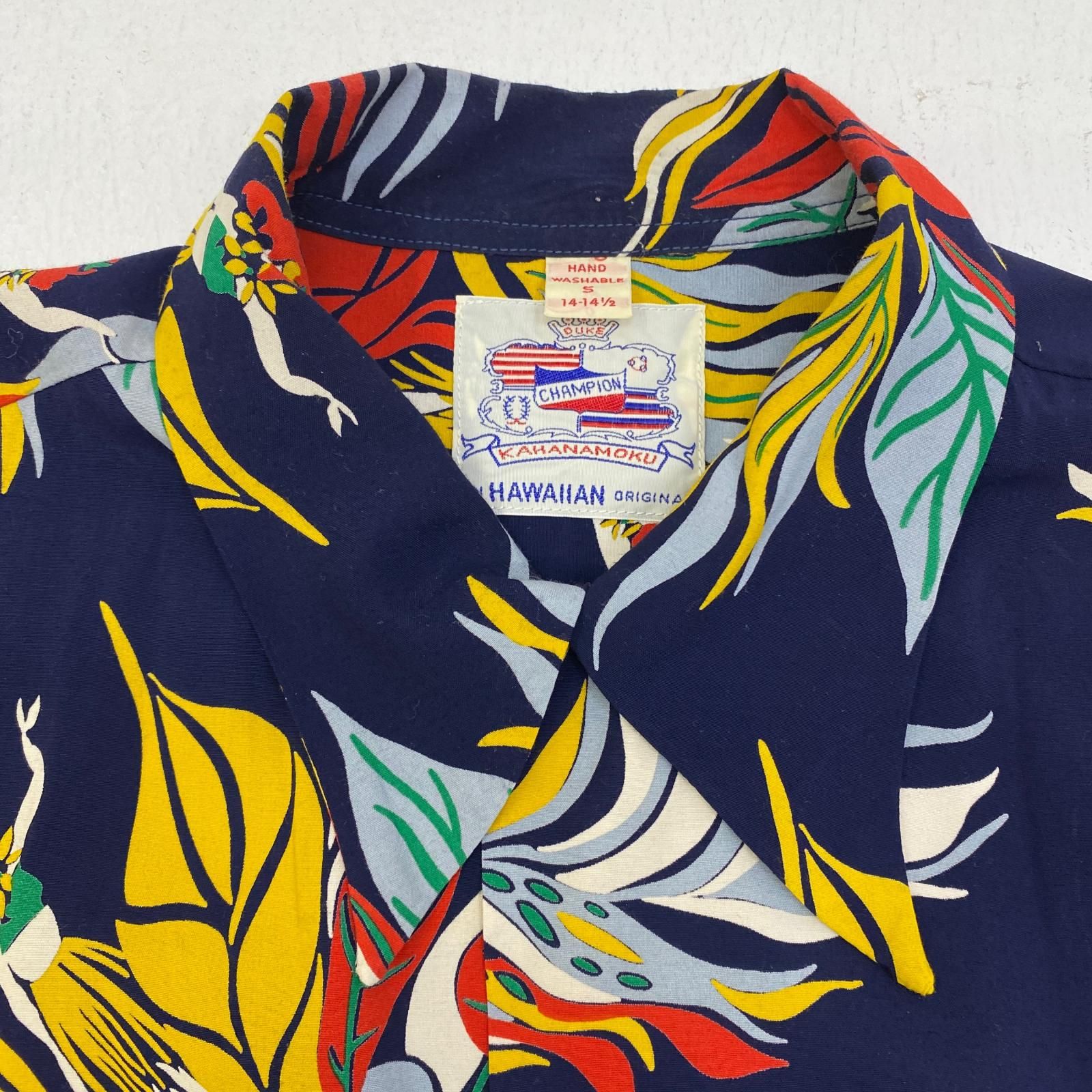 【加古川店】 中古 SUN SURF | サンサーフ その他トップス SACRED GARDEN DK39036 ネイビー サイズ：S 【101】 加古川店】 中古 SUN SURF | サンサーフ その他トップス SACRED GARDEN