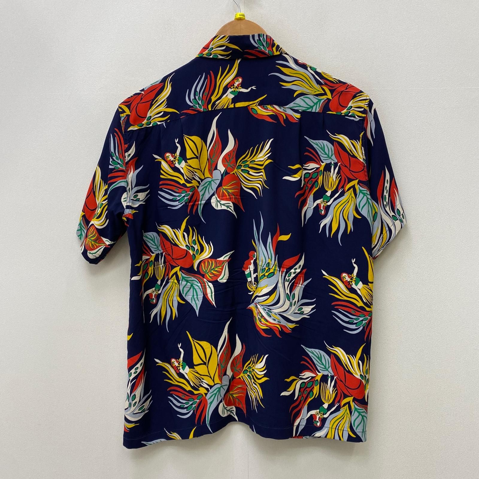 【加古川店】 中古 SUN SURF | サンサーフ その他トップス SACRED GARDEN DK39036 ネイビー サイズ：S 【101】 加古川店】 中古 SUN SURF | サンサーフ その他トップス SACRED GARDEN