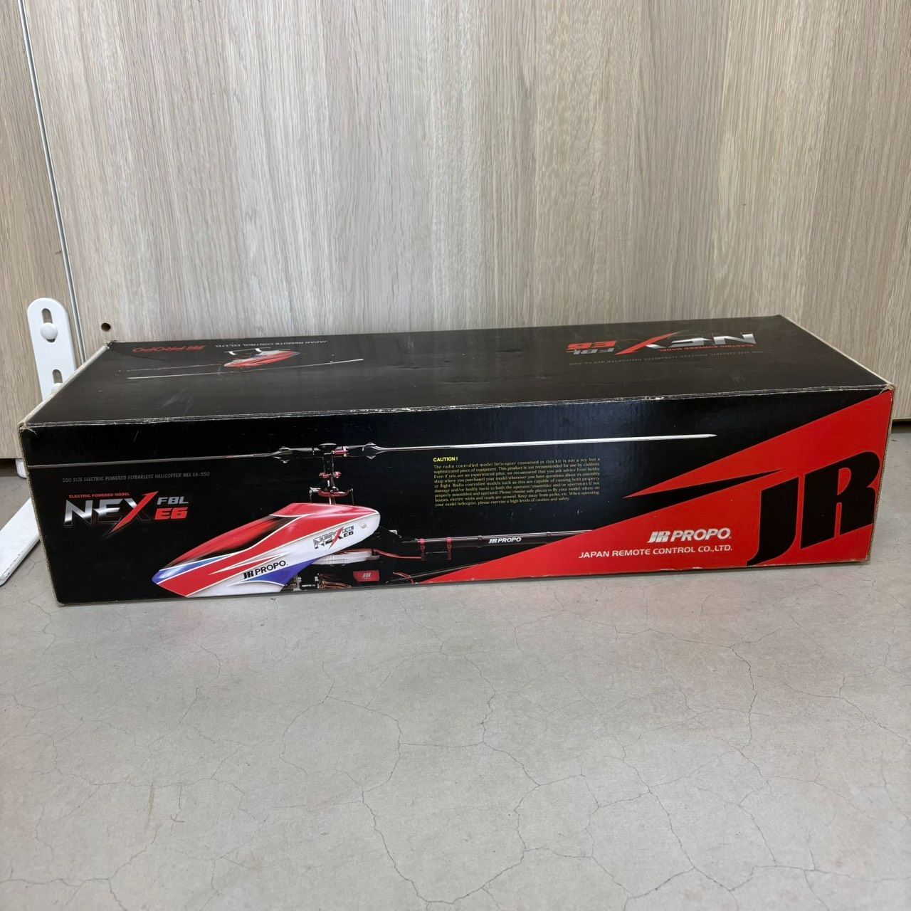 S【中古品】NEX E6-550 FBL JR PROPO 電動ラジコンヘリコプター - メルカリ