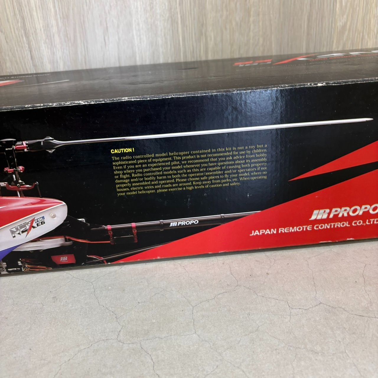 S【中古品】NEX E6-550 FBL JR PROPO 電動ラジコンヘリコプター - メルカリ